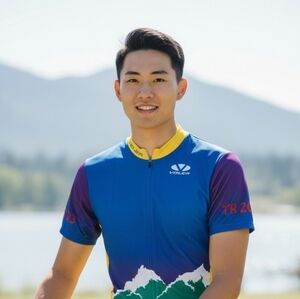 Vintage 2003 Voler Men's Cycling Jersey Color Block 3/4 Zip Eugene OR Size S/M